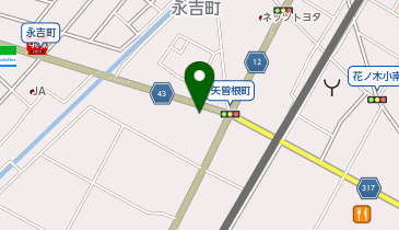 [EV]トヨタカローラ愛知(株) 西尾店の地図画像