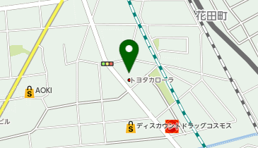 [EV]トヨタカローラ愛知(株) 豊橋中郷店の地図画像