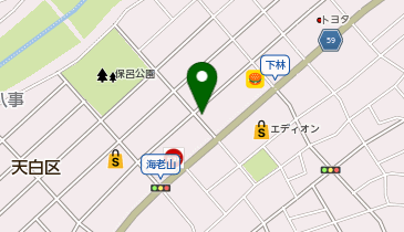 [EV]トヨタカローラ愛知(株) 天白マイカーセンターの地図画像