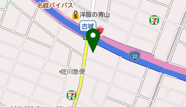 [EV]トヨタカローラ名古屋(株) 古城店の地図画像