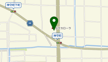 [EV]トヨタカローラ名古屋(株) 津島神守店の地図画像