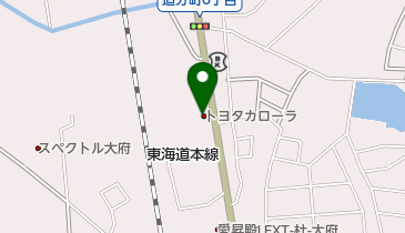 [EV]トヨタカローラ名古屋(株) 大府店の地図画像