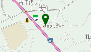 [EV]トヨタカローラ名古屋(株) 常滑店の地図画像