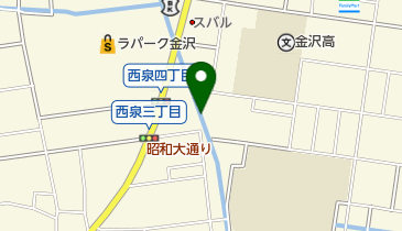 [EV]ネッツトヨタ石川(株) 西泉店の地図画像