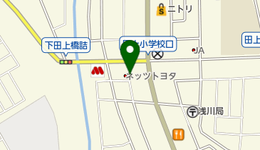 [EV]ネッツトヨタ石川(株) 田上もりの里店の地図画像