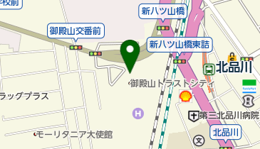 [EV]森トラスト(株) 御殿山トラストタワー (東京マリオットホテル)の地図画像