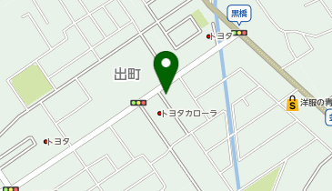 [EV]トヨタカローラ滋賀(株) 近江八幡店の地図画像