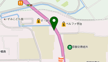 [EV]トヨタカローラ京都(株) 宇治店の地図画像