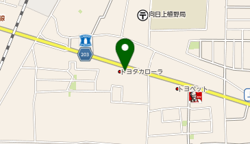 [EV]トヨタカローラ京都(株) 乙訓店の地図画像