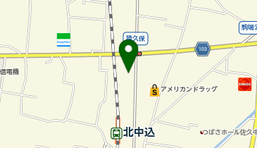 [EV]長野トヨタ自動車(株) 佐久北サービスサテライトの地図画像