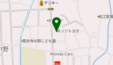 [EV]ネッツトヨタ福井(株) 大野店の地図画像