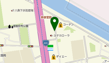[EV]トヨタモビリティ新大阪(株) 新大阪本店 (旧カローラ)の地図画像