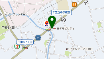 [EV]トヨタモビリティ新大阪(株) 摂津千里丘店 (旧カローラ)の地図画像