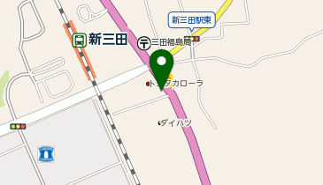 [EV]トヨタカローラ神戸(株) 三田店の地図画像