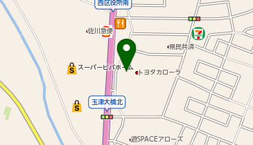 [EV]トヨタカローラ兵庫(株) バル玉津店の地図画像