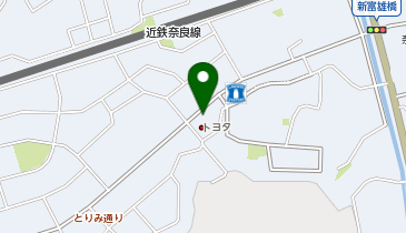[EV]奈良トヨタ(株) 富雄店 (旧カローラ)の地図画像