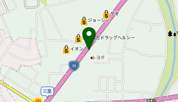 [EV]奈良トヨタ(株) TRDパーク西大和 (旧カローラ)の地図画像