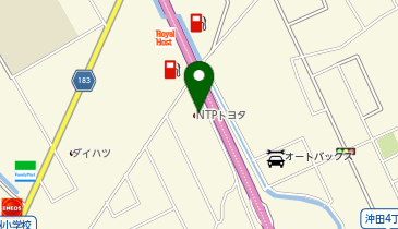 [EV]NTPトヨタ信州(株) 諏訪店 (ネッツ信州)の地図画像