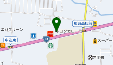 [EV]トヨタカローラ和歌山(株) 岩出店の地図画像