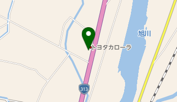 [EV]トヨタカローラ岡山(株) 落合店の地図画像