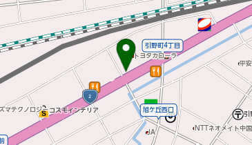 [EV]トヨタカローラ広島(株) 福山東店の地図画像