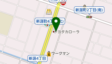 [EV]トヨタカローラ広島(株) 福山南店の地図画像