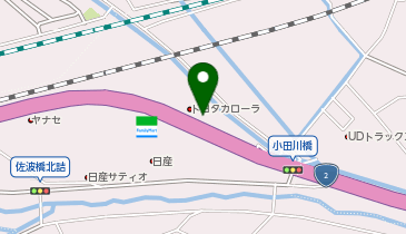 [EV]トヨタカローラ広島(株) 福山西店の地図画像