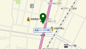 [EV]トヨタカローラ広島(株) 尾道店の地図画像