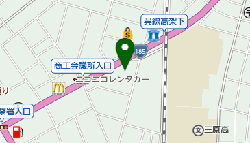 [EV]トヨタカローラ広島(株) 三原店の地図画像