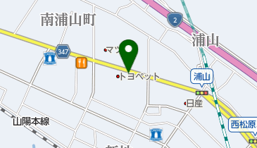 [EV]トヨタカローラ山口(株) 徳山店の地図画像