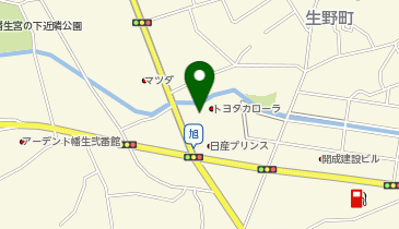 [EV]トヨタカローラ山口(株) 下関店の地図画像