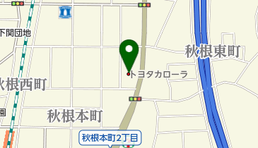 [EV]トヨタカローラ山口(株) 新下関店の地図画像