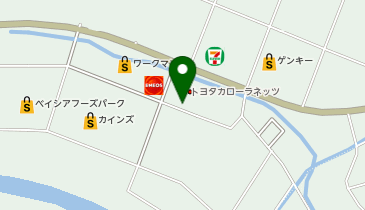 [EV]トヨタカローラネッツ岐阜(株) ネッツ関店の地図画像