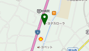 [EV]トヨタカローラ山口(株) 小郡店の地図画像