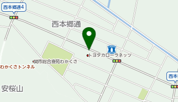 [EV]トヨタカローラネッツ岐阜(株) 関東店 (ネッツトヨタ)の地図画像
