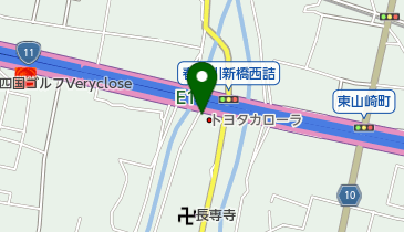 [EV]トヨタカローラ香川(株) 東バイパス店の地図画像