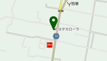 [EV]トヨタカローラ香川(株) 本社鬼無店の地図画像