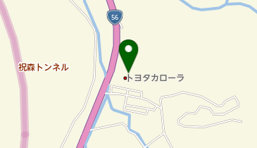 [EV]トヨタカローラ愛媛(株) 宇和島店の地図画像