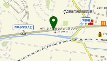 [EV]トヨタカローラ博多(株) 宗像店の地図画像