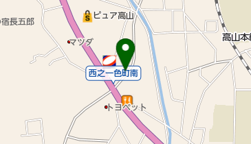 [EV]トヨタカローラネッツ岐阜(株) ネッツ高山店の地図画像