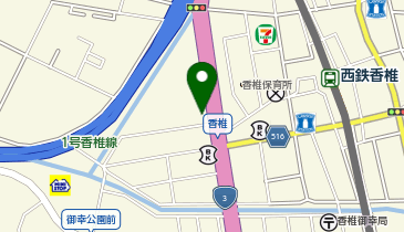 [EV]トヨタカローラ福岡(株) 香椎駅前店の地図画像