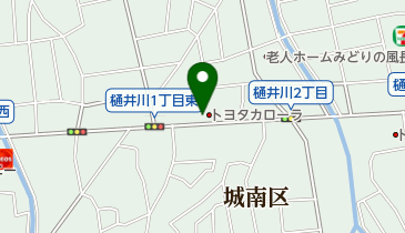 [EV]トヨタカローラ福岡(株) 長尾店の地図画像