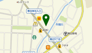 [EV]トヨタカローラ福岡(株) 春日店の地図画像
