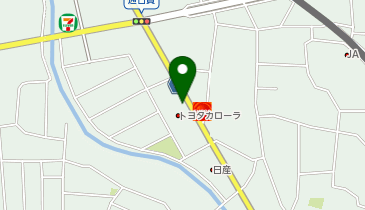 [EV]トヨタカローラ福岡(株) 太宰府店の地図画像