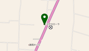 [EV]トヨタカローラ福岡(株) みやま店の地図画像