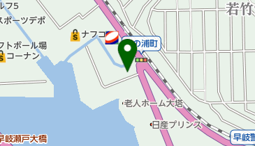 [EV]トヨタカローラ長崎(株) 佐世保大塔店の地図画像