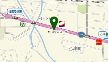 [EV]トヨタカローラ大分(株) 大分東店の地図画像