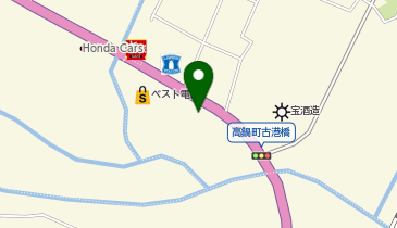 [EV]宮崎トヨタ自動車(株) カローラ宮崎 高鍋店の地図画像