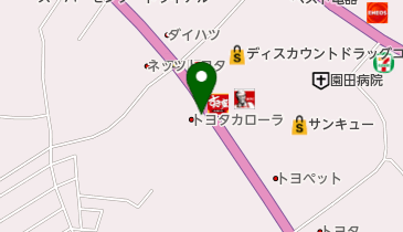 [EV]宮崎トヨタ自動車(株) カローラ宮崎 小林店の地図画像