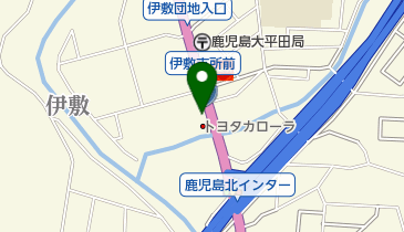 [EV]トヨタカローラ鹿児島(株) 伊敷店の地図画像